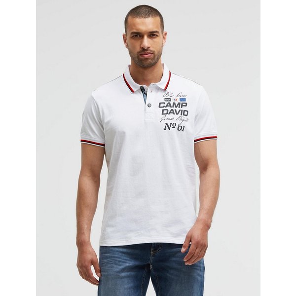 CAMP DAVID Poloshirt aus Baumwolle