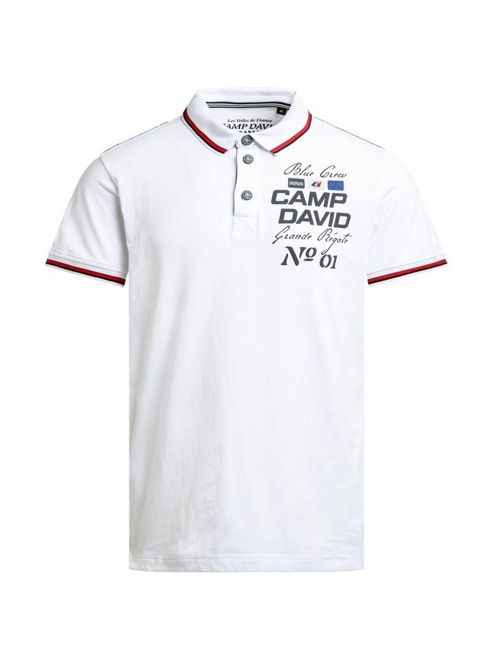 CAMP DAVID Poloshirt aus Baumwolle – Bild 2 von 5