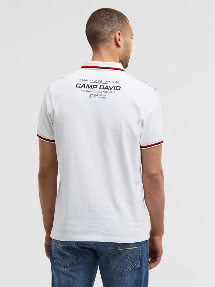 CAMP DAVID Poloshirt aus Baumwolle – Bild 5 von 5
