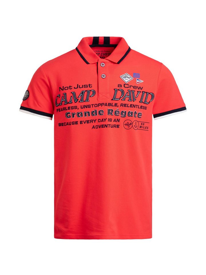 CAMP DAVID Poloshirt mit Baumwolle – Bild 2 von 5