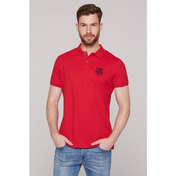 CAMP DAVID Poloshirt mit Elasthan-Anteil