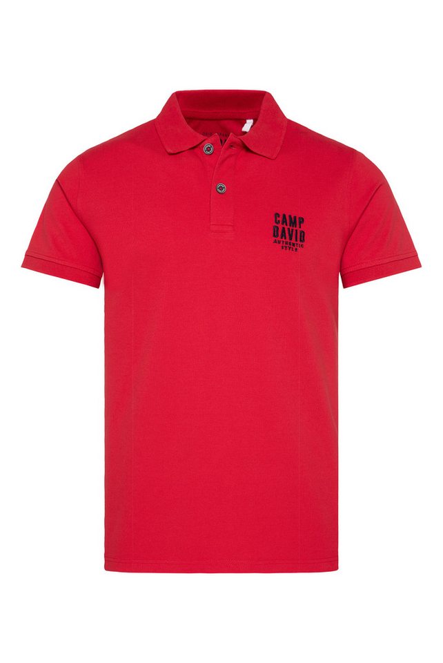 CAMP DAVID Poloshirt mit Elasthan-Anteil – Bild 2 von 5