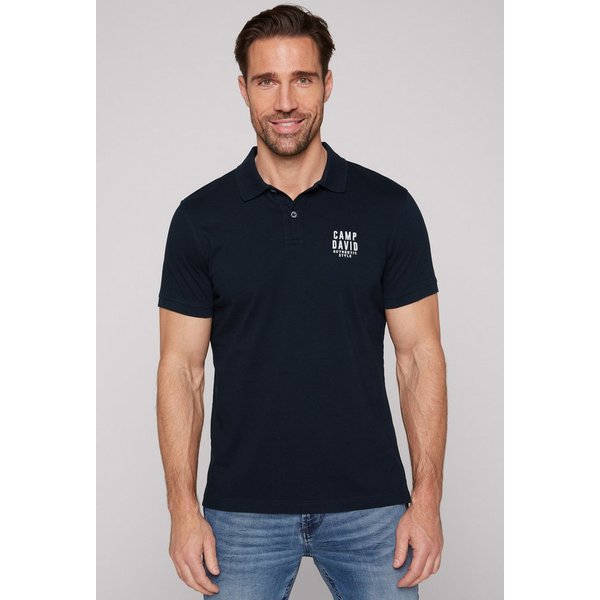 CAMP DAVID Poloshirt mit Elasthan-Anteil