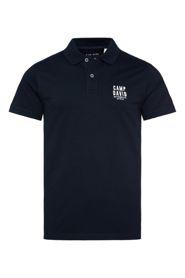CAMP DAVID Poloshirt mit Elasthan-Anteil – Bild 2 von 5