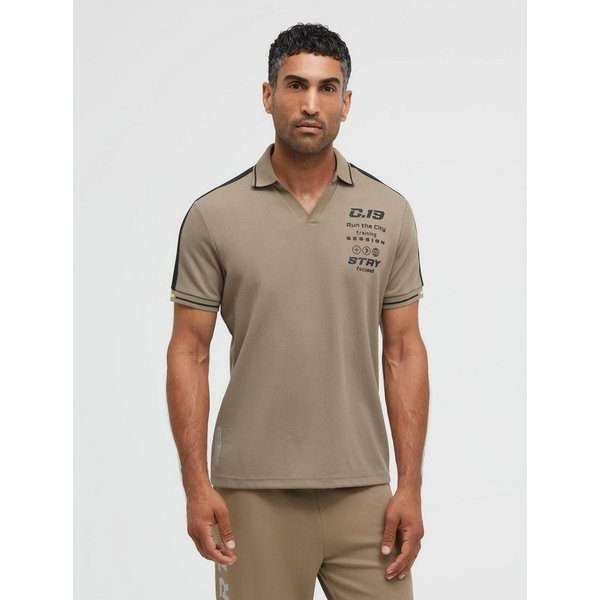 CAMP DAVID Poloshirt mit Print