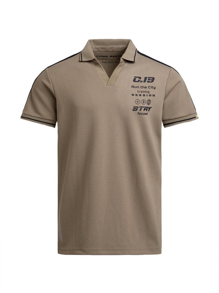 CAMP DAVID Poloshirt mit Print – Bild 2 von 5