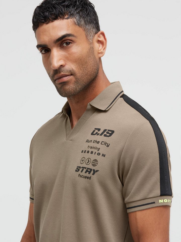 CAMP DAVID Poloshirt mit Print – Bild 4 von 5