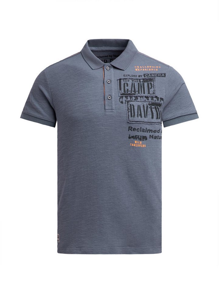 CAMP DAVID Poloshirt mit Stickerei – Bild 2 von 5