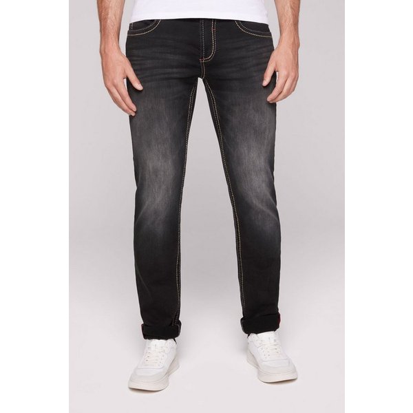 CAMP DAVID Regular-fit-Jeans mit Bleaching-Effekten