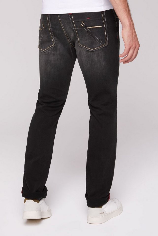 CAMP DAVID Regular-fit-Jeans mit Bleaching-Effekten – Bild 5 von 5