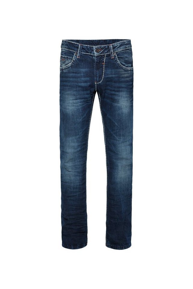 CAMP DAVID Regular-fit-Jeans mit Kontrast-Riegel – Bild 2 von 5