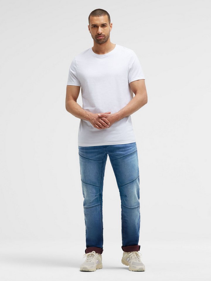 CAMP DAVID Regular-fit-Jeans mit Teilungsnähten – Bild 3 von 5