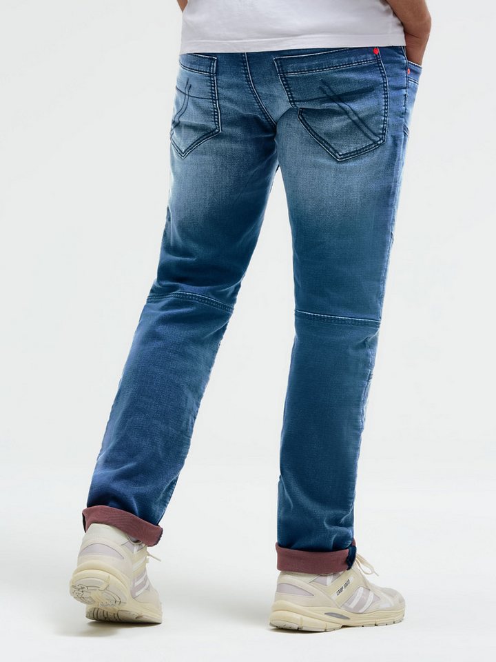 CAMP DAVID Regular-fit-Jeans mit Teilungsnähten – Bild 5 von 5
