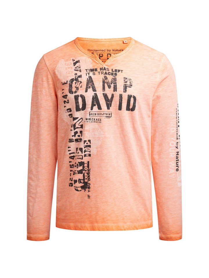 CAMP DAVID Rundhalsshirt aus Baumwolle – Bild 2 von 5