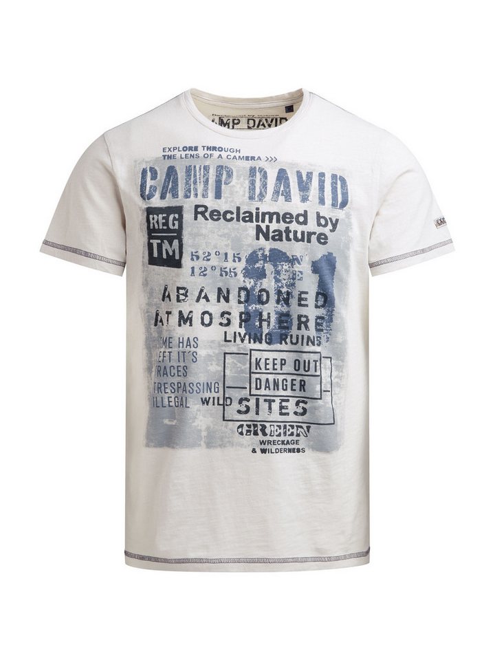 CAMP DAVID Rundhalsshirt aus Baumwolle – Bild 2 von 5