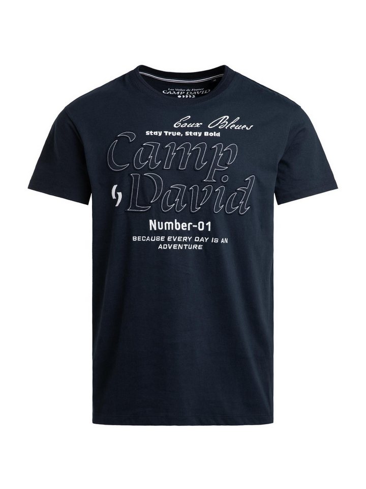 CAMP DAVID Rundhalsshirt aus Baumwolle – Bild 2 von 5