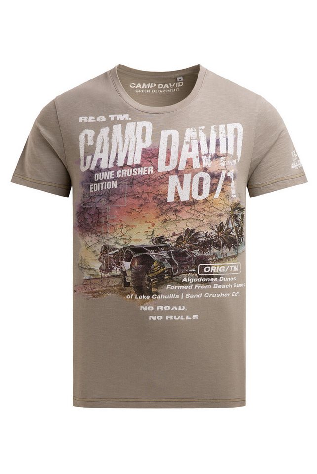 CAMP DAVID Rundhalsshirt aus Baumwolle – Bild 2 von 5