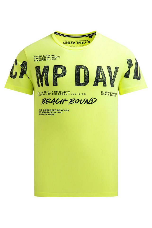 CAMP DAVID Rundhalsshirt mit Baumwolle – Bild 2 von 5