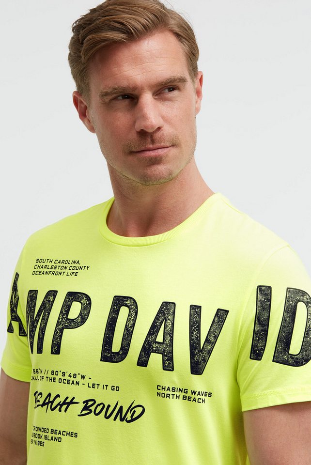 CAMP DAVID Rundhalsshirt mit Baumwolle – Bild 4 von 5