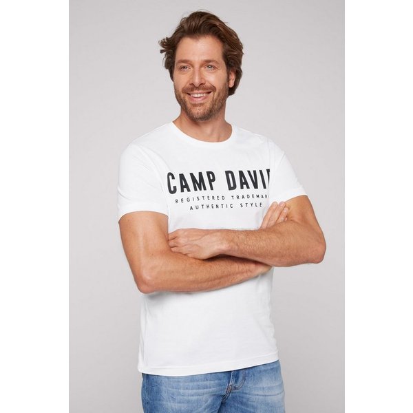 CAMP DAVID Rundhalsshirt mit Baumwolle