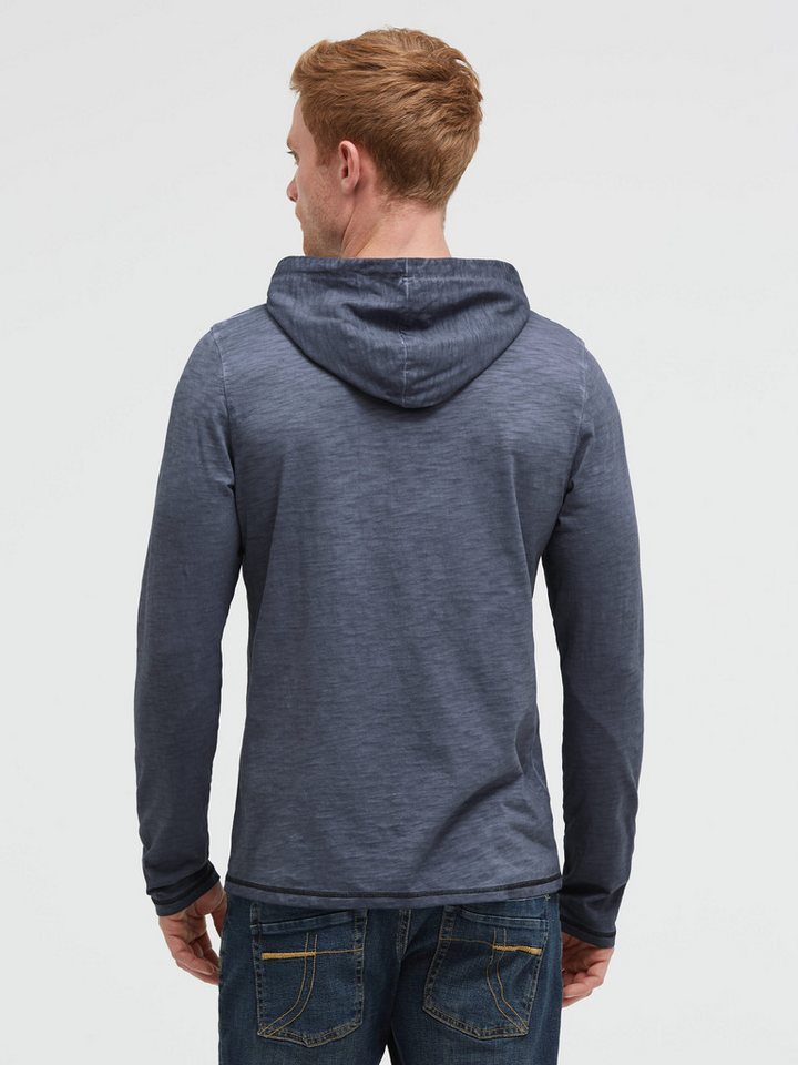 CAMP DAVID Rundhalsshirt mit Kapuze – Bild 5 von 5