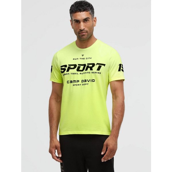 CAMP DAVID Rundhalsshirt mit Necktape