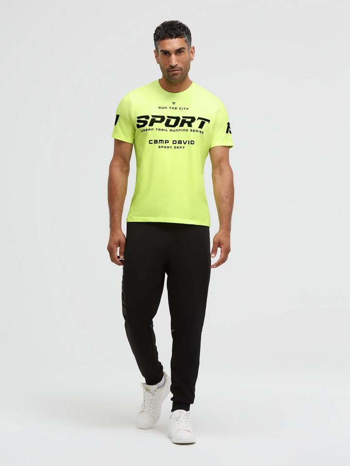 CAMP DAVID Rundhalsshirt mit Necktape – Bild 3 von 5