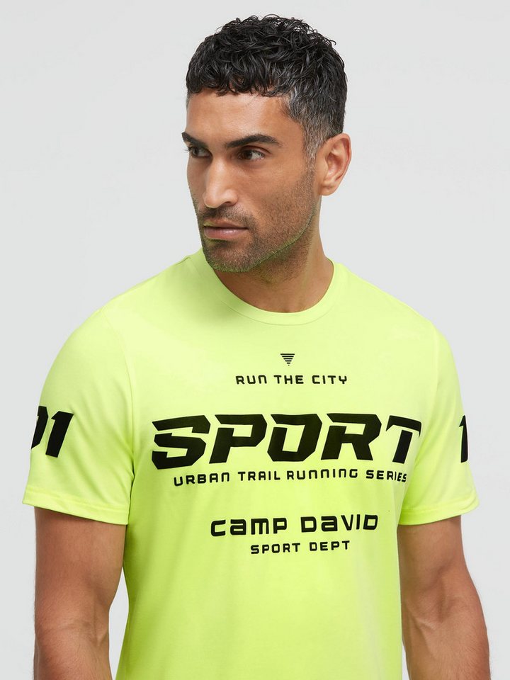 CAMP DAVID Rundhalsshirt mit Necktape – Bild 4 von 5