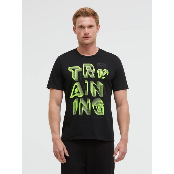 CAMP DAVID Rundhalsshirt mit reflektierenden Details