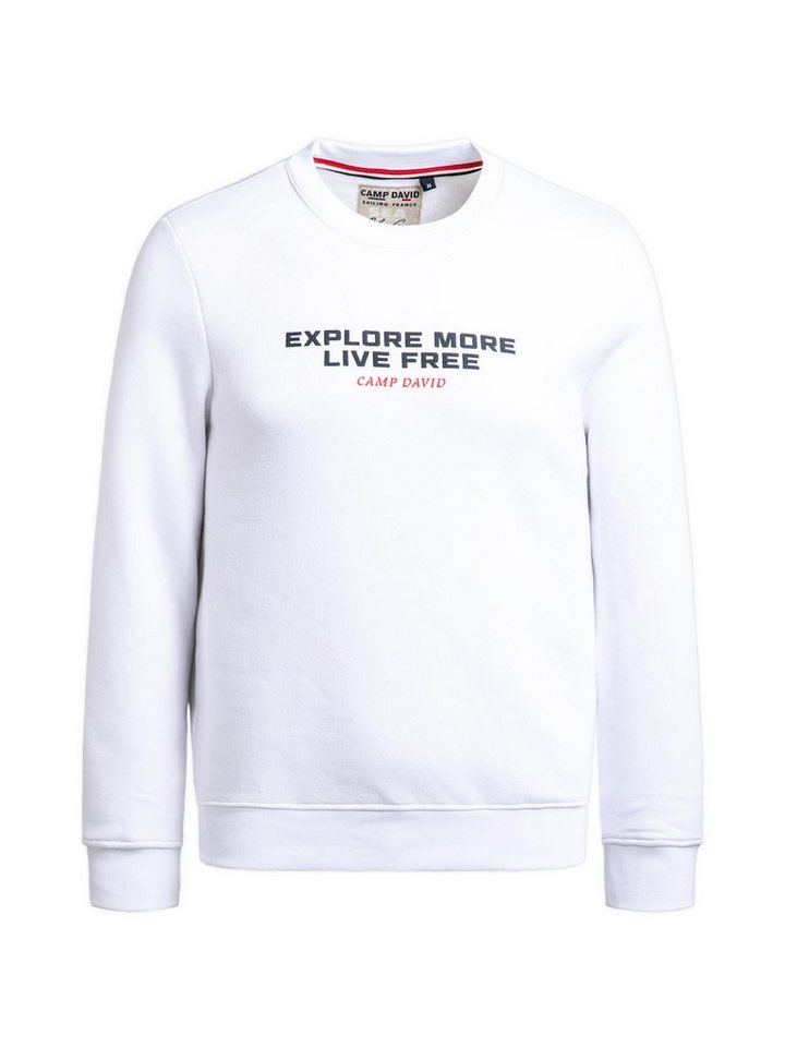 CAMP DAVID Sweater mit Print – Bild 2 von 5