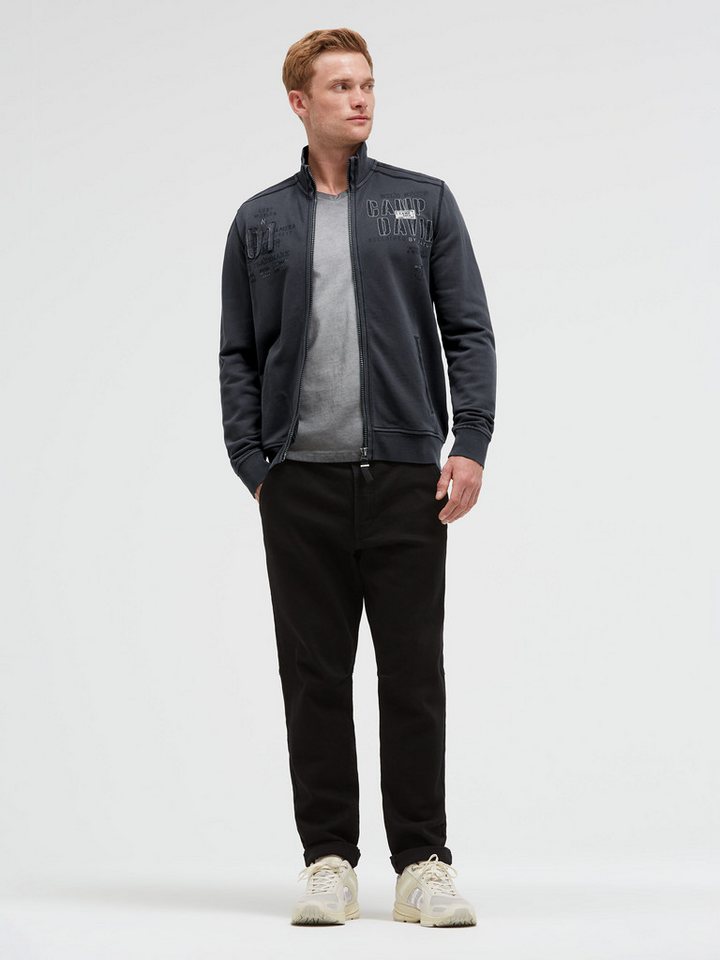 CAMP DAVID Sweatjacke mit Stehkragen – Bild 3 von 5