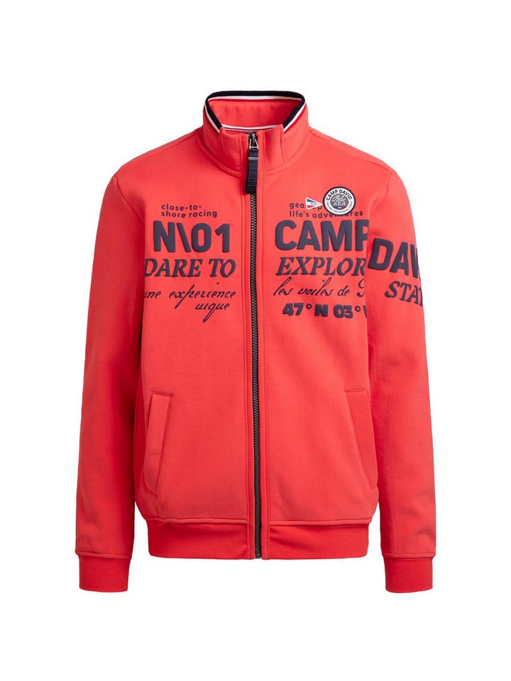 CAMP DAVID Sweatjacke mit weicher Innenseite – Bild 2 von 5