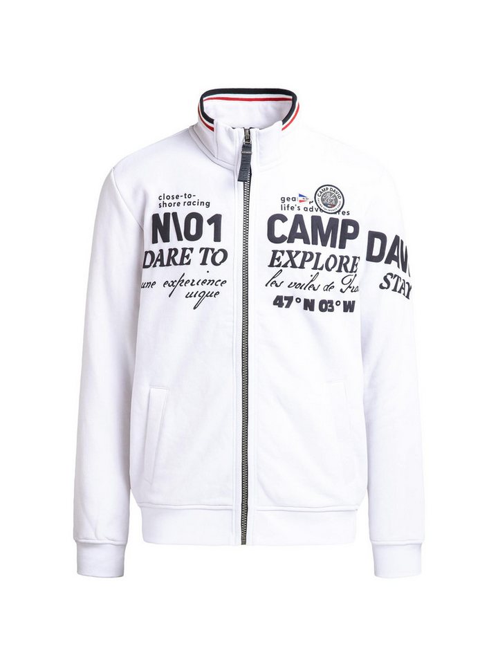 CAMP DAVID Sweatjacke mit weicher Innenseite – Bild 2 von 5