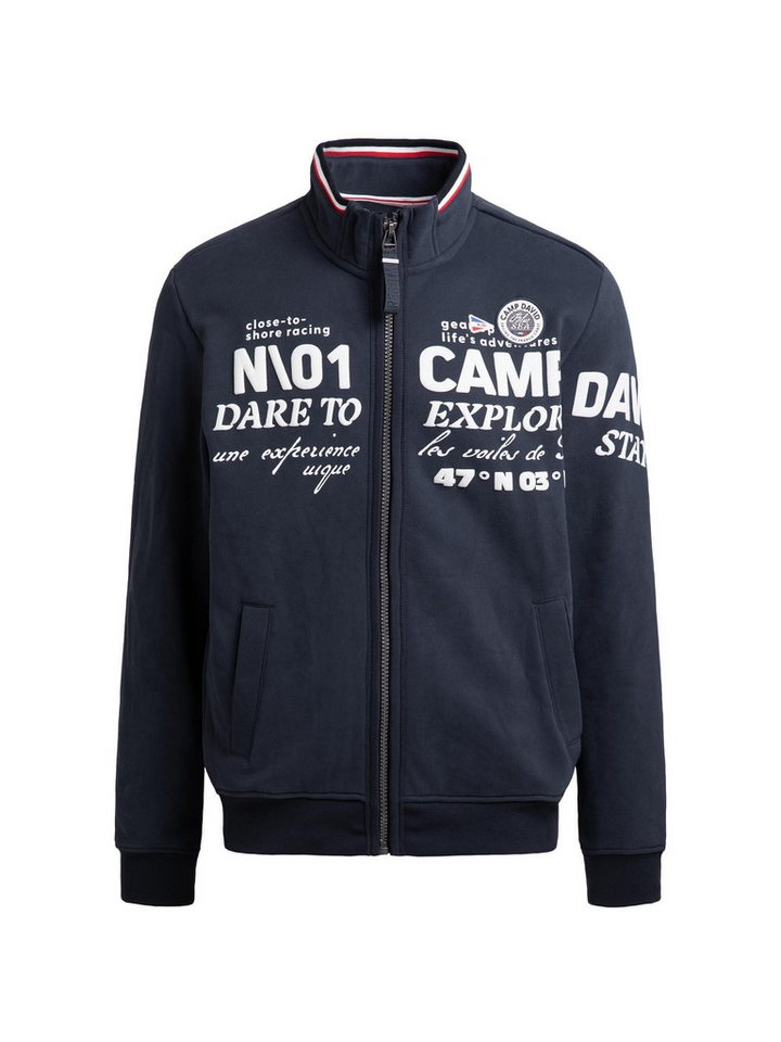CAMP DAVID Sweatjacke mit weicher Innenseite – Bild 2 von 5