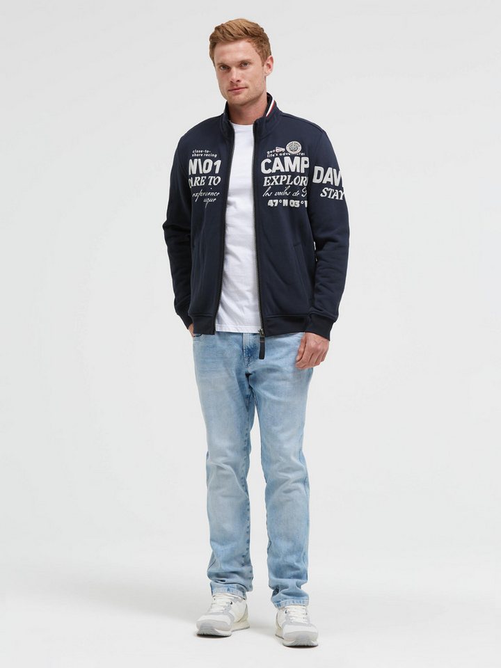 CAMP DAVID Sweatjacke mit weicher Innenseite – Bild 3 von 5