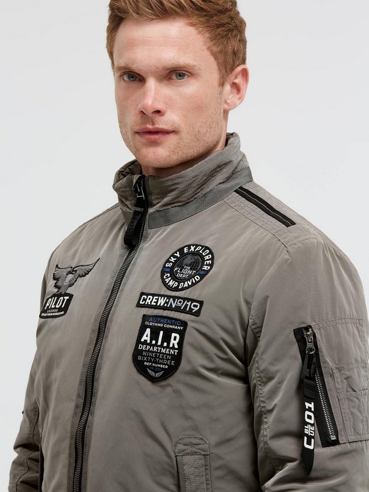 CAMP DAVID Winterjacke mit Ärmeltasche – Bild 4 von 5