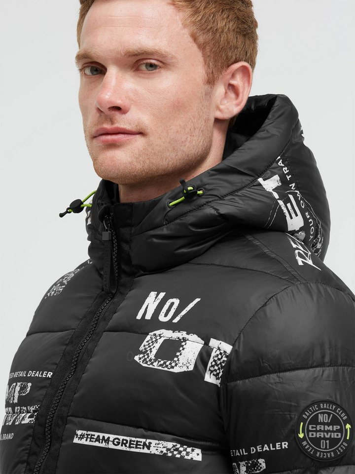 CAMP DAVID Winterjacke mit elastischem Saumabschluss – Bild 4 von 5