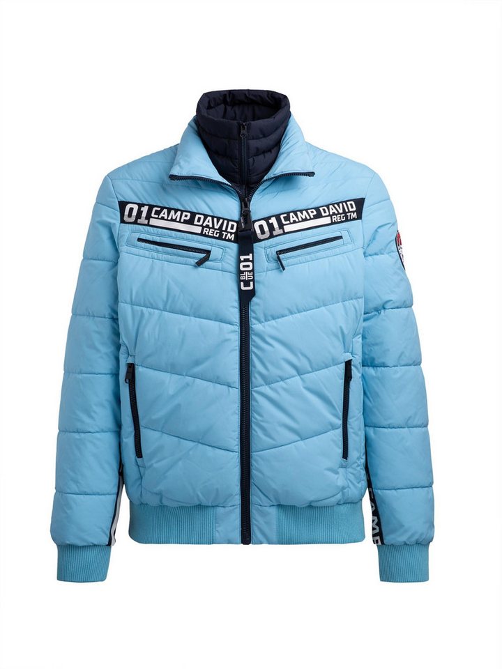 CAMP DAVID Winterjacke mit Reißverschluss an den Einschubtaschen – Bild 2 von 5