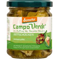 Campo Verde Bio-Artischocken gegrillt, in Öl mit Kräutern, 190 g