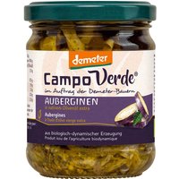 Campo Verde Bio-Auberginen in Olivenöl, 190 g