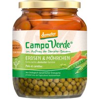 Campo Verde Bio-Erbsen und Möhrchen, 680 g