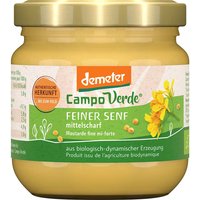 Campo Verde Feiner Bio-Senf, mittelscharf. 200 ml