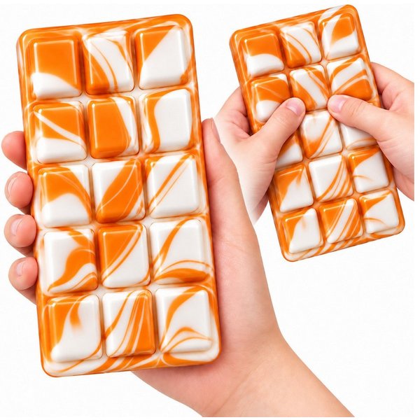 Candy & Bar Greifling Squishy Schokoladentafel – weiches Fidget Toy in verschiedenen Farben