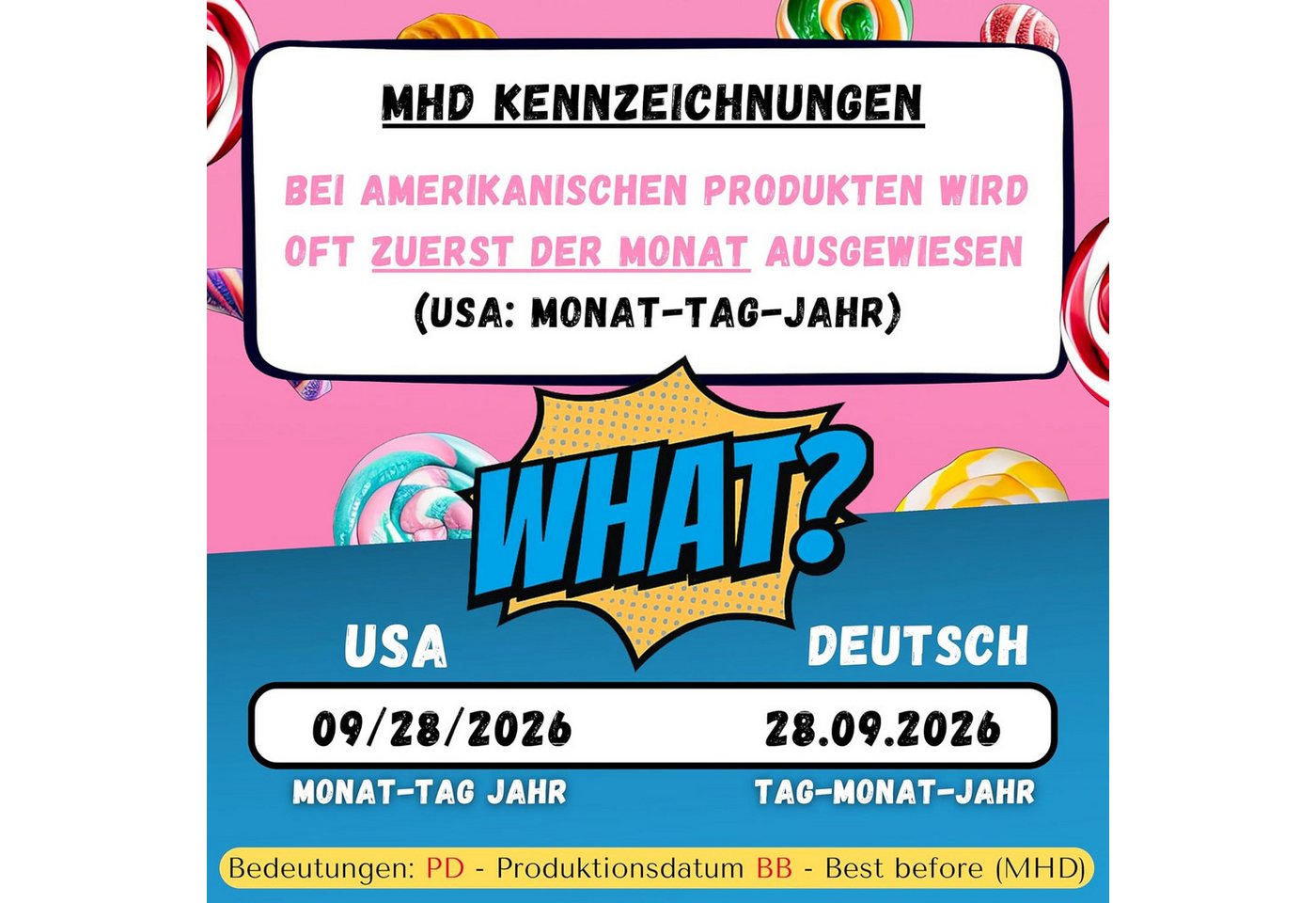 Candy & Bar Süßigkeit JUMBO USA Original Box, 21 US-Süßigkeiten & Snacks – Bild 5 von 5