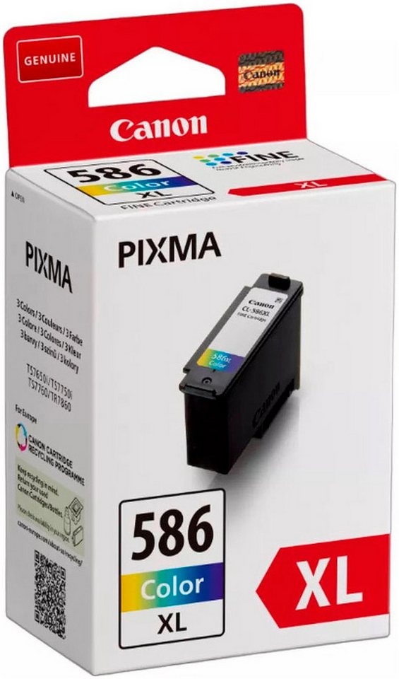Canon CL-586XL Tintenpatrone – Bild 3 von 3