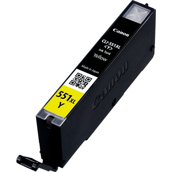 Canon CLI-551Y XL Tintenpatrone (original Druckerpatrone 551 gelb (yellow)