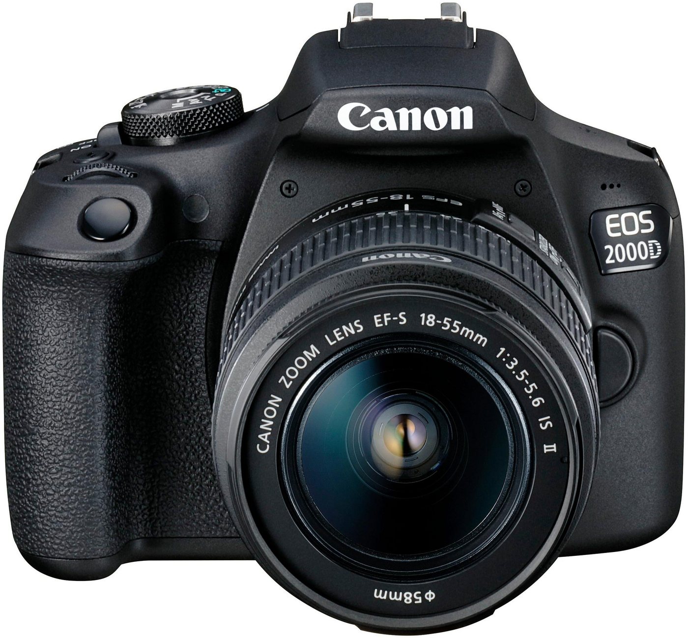 Canon EOS 2000D Kit Spiegelreflexkamera (EF-S 18-55 IS II, 24,1 MP, WLAN (Wi-Fi), NFC, inkl. EF-S 18-55 IS II Objektiv) – Bild 2 von 5