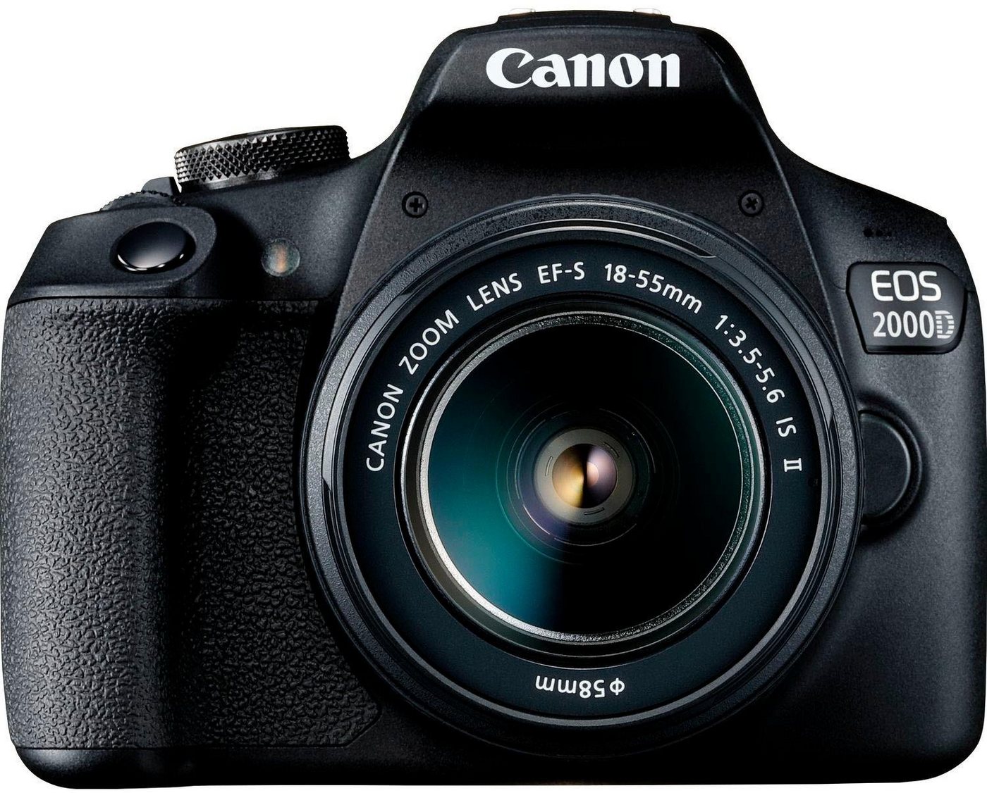 Canon EOS 2000D Kit Spiegelreflexkamera (EF-S 18-55 IS II, 24,1 MP, WLAN (Wi-Fi), NFC, inkl. EF-S 18-55 IS II Objektiv) – Bild 4 von 5