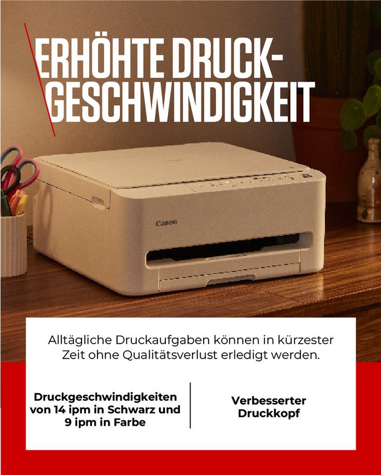 Canon PIXMA TS4150i Multifunktionsdrucker, (WLAN (Wi-Fi) – Bild 4 von 5