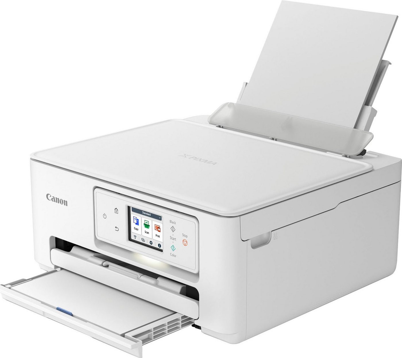 Canon PIXMA TS7650i Multifunktionsdrucker, (WLAN (Wi-Fi), Wi-Fi Direct, Kompaktes und schnelles 3in1 Tintenstrahl-Multifunktionsgerät) – Bild 3 von 5